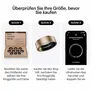 ULTRAHUMAN Ring Air - Smart Ring für Frauen und Männer - Schlaf -und Fitness Tracking Wearable - Herzfrequenz - Smartring Rose Gold Größe 9