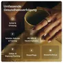ULTRAHUMAN Ring Air - Smart Ring für Frauen und Männer - Schlaf -und Fitness Tracking Wearable - Herzfrequenz - Smartring Rose Gold Größe 9