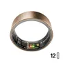 ULTRAHUMAN Ring Air - Smart Ring für Frauen und Männer - Schlaf -und Fitness Tracking Wearable - Herzfrequenz - Smartring Rose Gold Größe 12
