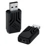 ASUS ROG Polling Rate Boost USB-Adapter Schwarz, 8000 Hz Abtastrate für deine ROG Gaming- Tastatur- und Maus