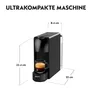 Kapselmaschine Nespresso Essenza Mini von Krups Schwarz