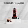 Kaffeemaschine Nespresso CitiZ von Krups Kirschrot