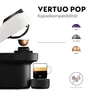 Kaffeekapselmaschine Nespresso VERTUO POP von Krups Coconut White