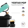 Kaffeekapselmaschine Nespresso VERTUO POP von Krups Aqua Mint