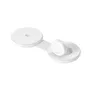 Conceptronic GORGON04W 2-in-1 faltbares magnetisches Qi2 25W kabelloses Ladegerät
