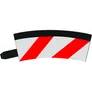 Carrera Digital 124 Innenrandstreifen für Steilkurve 1/30° (6), Endstücke (2)