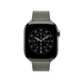 Apple 42mm Armband mit moderner Schließe Silbergrau - Large