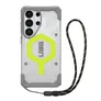 UAG Urban Armor Gear Bundle bestehend aus Pathfinder Case mit Magnet-Modul & Lanyard (abnehmbar) für Samsung Galaxy S26 Ultra active neon (transparent) & schwarz/graphite