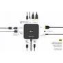 i-tec USB-C Pro Docking Station – 4K-Auflösung, 2x HDMI, 1x DP, 5x USB-A, 2x USB-C, Gbit-LAN, inkl. 100W Netzteil