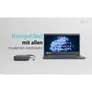 i-tec USB-C Pro Docking Station – 4K-Auflösung, 2x HDMI, 1x DP, 5x USB-A, 2x USB-C, Gbit-LAN, inkl. 100W Netzteil