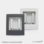 Homematic IP Tischaufsteller für Wandthermostat oder Wandtaster anthrazit HmIP-DS55-A