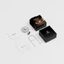 RingConn Smart Ring Gen2 Air für Frauen und Männer - Schlaf- und Fitness Tracking Wearable - Herzfrequenz - Dünengold Größe 11