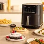 Braun MultiFry 5 Heißluftfritteuse 2 in 1 HF 5054I 6 L Schwarz