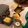 Braun TwinCook 3 Heißluftfritteuse TD 3030I 8 L Schwarz