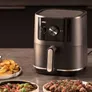 Braun MultiFry 3 Heißluftfritteuse HF 3000I 4,3 L Schwarz