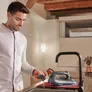 Braun TexStyle 9 Dampfbügeleisen SI 9682 3200 W Dunkelblau