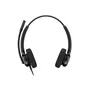 HP | Poly Mission 425 Stereo-Headset USB-C/A, kabelgebunden, KI-Geräuschunterdrückung, Bulk-Verpackung (Kommerzielles Produkt)