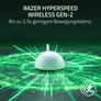 RAZER Viper V4 Pro Weiß Gaming-Maus, kabellos, symmetrisch, Bluetooth, 2.4Ghz Empfänger, 50.000 DPI, 8000 Hz Abtastrate