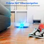 Medion MD12039 X55 SW+ Saug-Wischroboter mit Lasernavigation und Absaugstation