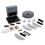 Medion MD100051 X23 SW+ Saug-Wischroboter mit Absaugstation