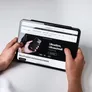Vonmählen Foldable Folio Schwarz für iPad Air 13" (2026)