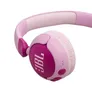 JBL Junior 320BT Kabelloser On-Ear-Kopfhörer für Kinder; violett