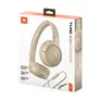 JBL TUNE 530 - kabelgebundener On-Ear-Kopfhörer Mikrofon beige