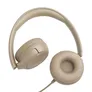 JBL TUNE 530 - kabelgebundener On-Ear-Kopfhörer Mikrofon beige