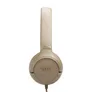 JBL TUNE 530 - kabelgebundener On-Ear-Kopfhörer Mikrofon beige