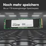 Crucial E100 2TB PCIe Gen4 2280 NVMe M.2 SSD