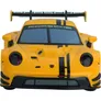 Carrera Hybrid Porsche 911 GT3 R Speed Yellow