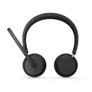 Lenovo Dual-Mode Bluetooth-Headset 6550 Schwarz, kabellos, USB-A Empfänger, ANC, Mircosoft Teams zertifiziert (kommerzielles Produkt)