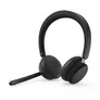 Lenovo Dual-Mode Bluetooth-Headset 6550 Schwarz, kabellos, USB-A Empfänger, ANC, Mircosoft Teams zertifiziert (kommerzielles Produkt)
