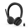 Lenovo Dual-Mode Bluetooth-Headset 6550 Schwarz, kabellos, USB-C Empfänger, ANC, Mircosoft Teams zertifiziert (kommerzielles Produkt)