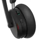Lenovo Dual-Mode Bluetooth-Headset 6550 Schwarz, kabellos, USB-C Empfänger, ANC, Mircosoft Teams zertifiziert (kommerzielles Produkt)