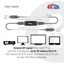 Club 3D CAC-1007 DisplayPort™ 1.4 Active Repeater 4K120Hz HBR3 F/F