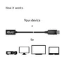 Club 3D CAC-1120 Mini DisplayPort™ 1.4 / DisplayPort™ Extension Cable 8K60Hz F/M 1m