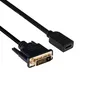 Club 3D CAC-1211 DVI / HDMI™ 1.4 Kabel M/F 2m Bidirectional
