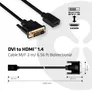 Club 3D CAC-1211 DVI / HDMI™ 1.4 Kabel M/F 2m Bidirectional