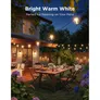Govee Lichterkette für den Außenbereich mit transparenten Lampen 15m 15 LED