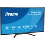 iiyama ProLite X4373UHSU-B2 108cm (43") 4K UHD VA LED 16:9 60 Hz Monitor