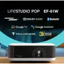 Epson EF-61W Lifestudio Pop Mini-Laserprojektor 700 Lumen FHD HDMI weiß