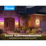 Govee smarte Outdooe Wandleuchte WiFi Bluetooth IP65