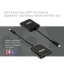 Club3D CSV-1555 USB-C®(DP Alt-Mode) / DisplayPort™ Dual Monitor 4K60Hz M/F MST Hub
