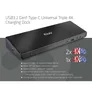 Club 3D CSV-1562 USB-C®5Gbps Universal Triple 4K Charging Dock