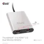 Club 3D CAC-1589 USB-C® Active Optical Kabel A/V Unidirectional M/M 20 m