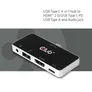 Club 3D CSV-1591 USB-C® 4-in-1 Hub / HDMI™ 4K60Hz USB-C® PD / USB A / Audio Jack