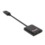 Club3D CSV-6200 Multi Stream Transport Hub DisplayPort™ 1.2 Dual Monitor