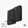 Vonmählen Evergreen Mag Powerbank 10.000 mAh mit Kickstand Schwarz