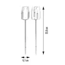 Gastroback 40984 Handmixer PowerMix Air 1.000W Silber